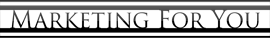 Online Marketing For YOU logo